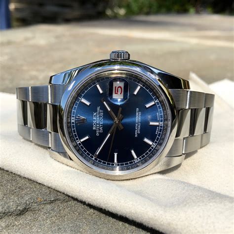 rolex oyster datejust rosso blu|rolex datejust 116200 review.